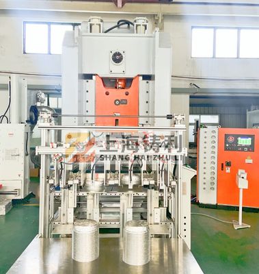 Automatic Disposable Aluminum Foil Making Machine Zl-T80 Semi Auto Aluminum Foil Container Machine